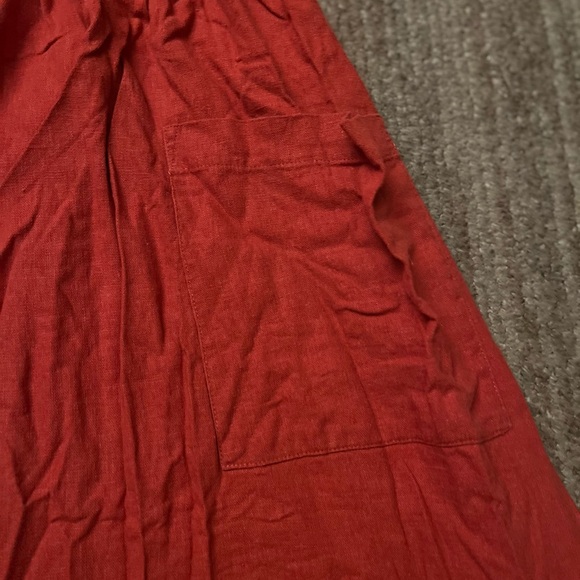 Red Button-Down Sundress - Picture 5 of 5